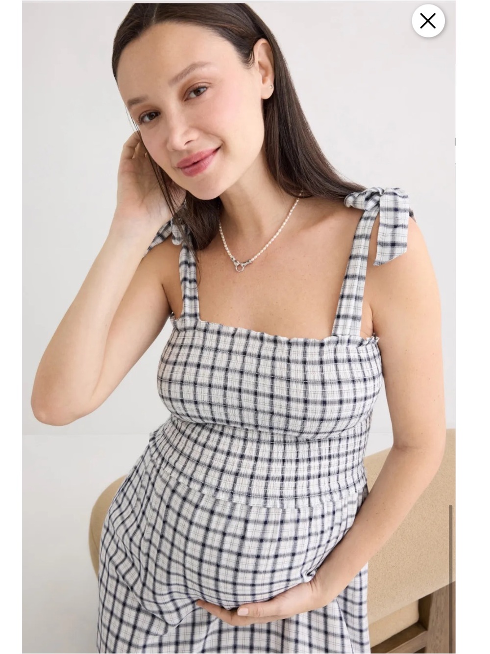 Ripe Phoebe Smocked Dress, Size: M - Picture 4 of 12